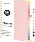 Forvencer Academic Planner 2026-2027, Weekly & Monthly Hardcover Planner A4