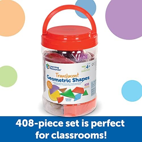 Learning Resources Translucent Geometric Shapes