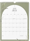 Karto Wall Calendar 2026-2027 8.5x11 in - Boho Greenery