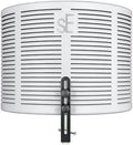 sE Electronics RF-X Reflexion Filter - Portable Microphone Isolation Shield for Recording Music, Podcasts & Voice-Overs - Four-Layer Acoustic Sound Shield for Home Recording Studio Equipment (White)
