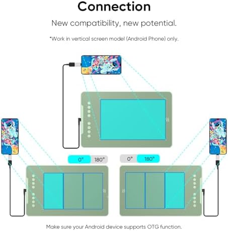 XPPen Deco 01 V3 10x6 Drawing Tablet | 16K Pressure Pen | Battery-Free Stylus | 8 Hotkeys | for OSU Gaming & Teaching | PC/Mac/Android/ChromeOS Compatible | Green