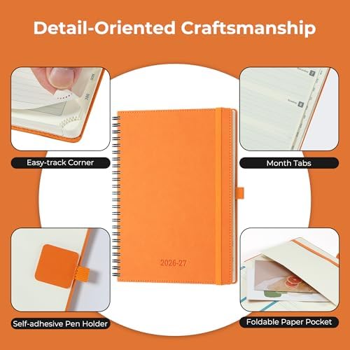 Planner 2026-2027 Daily Daily Weekly and Monthly,8.5"x6.5"