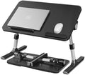 SONGMICS Laptop Bed Desk, Adjustable Lap Desk for Bed with 6 Heights