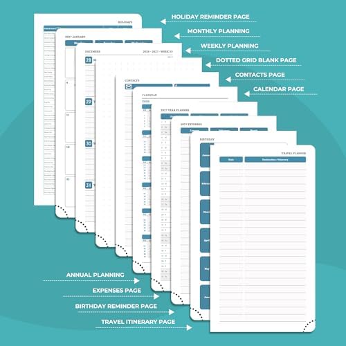 Planner 2026-2027 Daily Daily Weekly and Monthly,6.5"x3.75"