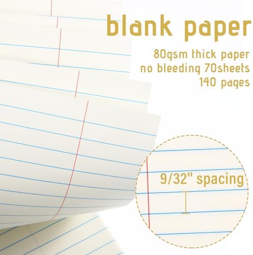 Maitys 6 Pcs Steno Spiral Notebooks, Lovely Color, Elegant Style