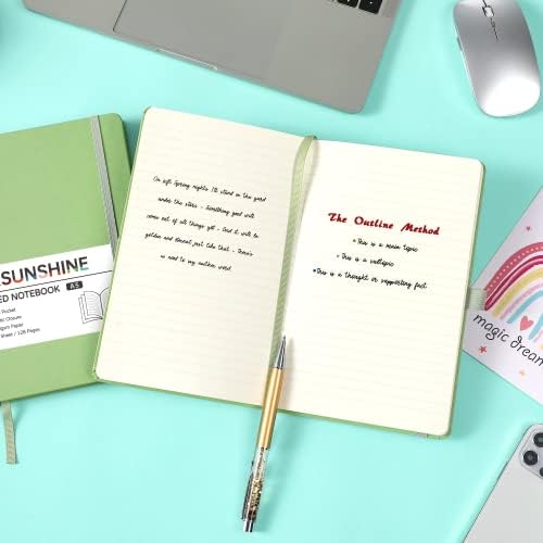 Ruled Notebook/Journal - Classic Lined Journal/Notebook, 5.3'' x 8.26''