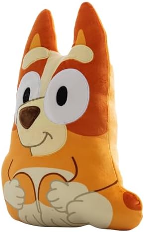 Northwest Bluey Happy Bingo Cloud Pillow 12" – Plush Kids Stuffed Toy, Cartoon Character, Bedroom Decor, Gift for Girls & Boys