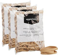 Amazon Basics Rubber Bands, Office Supplies, Size 64 (1/4"), 320 Bands/1 lb Pack, 3-Pack, Tan