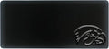 The University of Iowa Alumni Desk Mat, Durable Office Supplies, Non-Slip Base, Responsive Desk Pad with Smooth Surface, Black