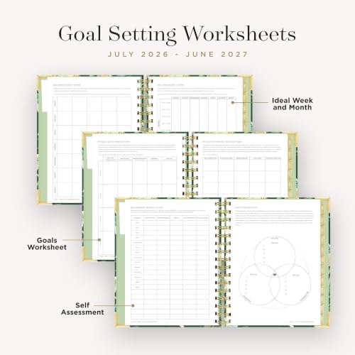 Day Designer 2026-2027 Mini Daily Academic Planner, 6"x8.125", St. Barts
