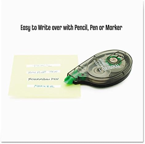 Tombow 68620 MONO Correction Tape, Non-Refillable, 1/6" x 394", White Tape