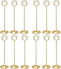 HOHIYA 12 Pack 12" Gold Table Number Holders for Weddings & Events