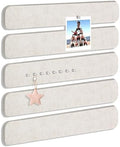 5 Pack Felt Bulletin Board Strips, 13x2 Inch Pin Board, Cork Boards