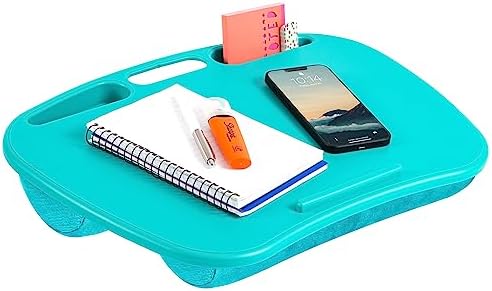 LAPGEAR MyDesk Lap Desk – Turquoise, 12-Pack, Fits 15.6” Laptops