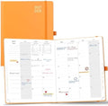 POPRUN Monthly Planner 2027-2028, Large-8" x 10", 18-Month Calendar Book