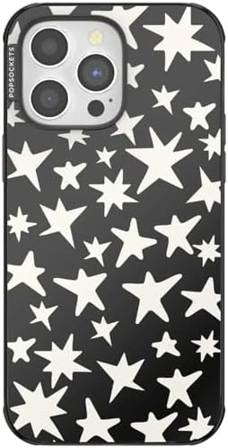 PopSockets iPhone 14 Pro Phone Case with MagSafe- Starstruck | Magnetic, Wireless Charging, Camera & Drop Protection, Electronic Accessories, For iPad/Kindle/iPhone/Android