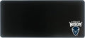 Howard University Classic Cloth Desk Mat, Durable Office Supplies, Non-Slip Base, Responsive Desk Pad with Smooth Cloth Surface, Black