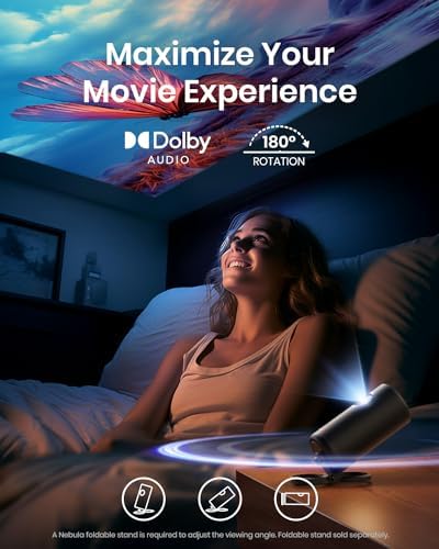 NEBULA Capsule 3 Laser Outdoor Portable Mini Smart TV Projector