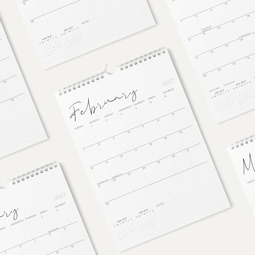 Karto Wall Calendar 2026 11x17 in - Cursive | January 2026 to June 2027, Vertical, Boosts Productivity, Easy Monthly Planning