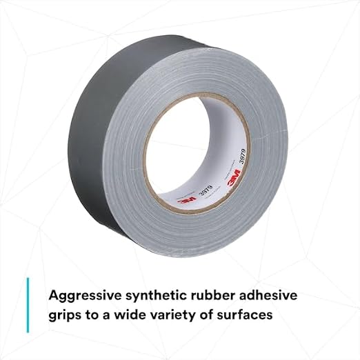 3M Contractor Grade Pro Strength Duct Tape 3979, Silver, 1.88 in x 60 yd