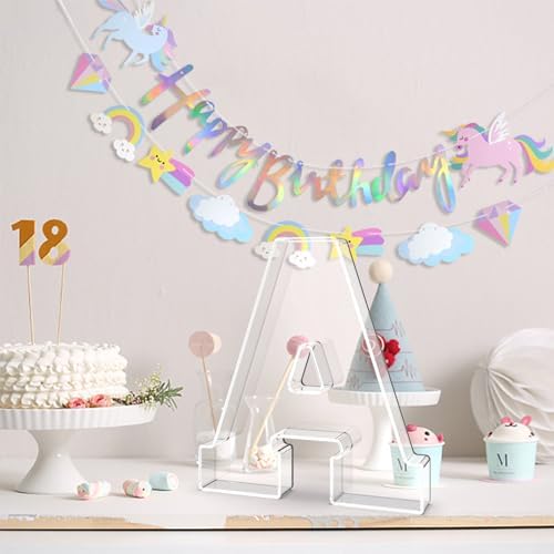 13.8" Acrylic Letter Charcuterie Tray,Fillable Alphabet Box (Letter A)