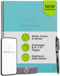 Rocketbook Core Reusable Smart Notebook, Letter Size 8.5x11, Teal