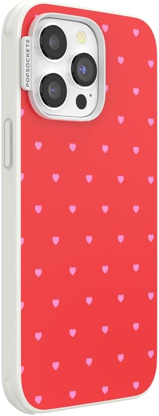 PopSockets iPhone 14 Pro Max Phone Case w/MagSafe- Cherry Pop | Magnetic, Wireless Charging, Camera & Drop Protection, Cherry, Fruit, Electronic Accessories, For iPad/Kindle/iPhone/Android