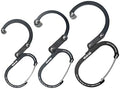 GEAR AID HEROCLIP 360° Swivel Carabiner Gear Clip and Hook (Medium) for Camping, Backpack, Suitcases and Garage Organization