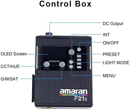 Aputure Amaran F21C 100W RGBWW Flexible Led Video Light 2500K~7500K