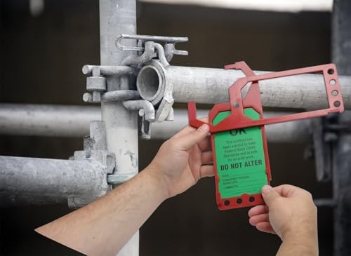 AccuformNMC TSS902 Plastic Secure-Status Tag Holder