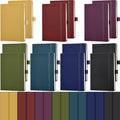 Laumoi 14 Pack Hardcover Lined Journal Notebooks Bulk,Retro Color,A5