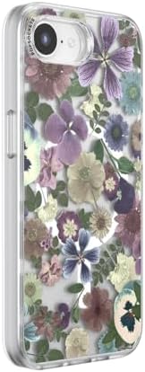 PopSockets iPhone 16/17E Phone Case with MagSafe- Pressed Flowers