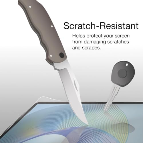 BoxWave Screen Protector Compatible with DEEBYCOO LCD Writing Tablet (9.5 in) - ClearTouch Anti-Glare Privacy (2-Pack), Privacy Screen Protector Flexible Film Anti-Glare