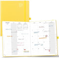 POPRUN Monthly Planner 2026-2027, Large-8" x 10", 18 Month Calendar Book