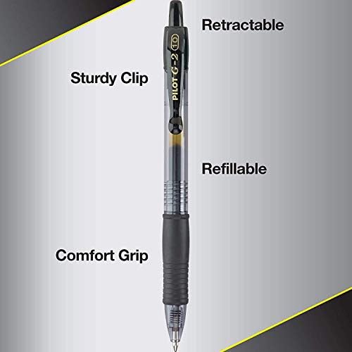 PILOT G2 Gel-Ink Pens, Bold Point (1.0mm), 1.0 Gel Pens, Assorted, 14-Pack