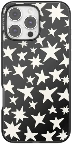 PopSockets iPhone 16 Pro Max Phone Case w/MagSafe Grip- Starstruck