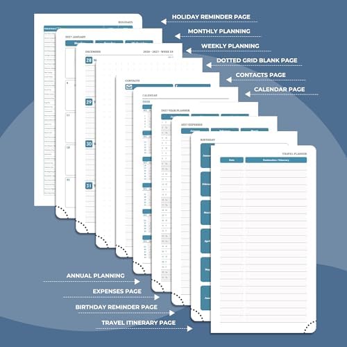 Planner 2026-2027 Daily Daily Weekly and Monthly,6.5"x3.75"