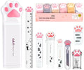 9Pcs Cute School Supplies, Cute Stationery,Includs Pencil Sharpener