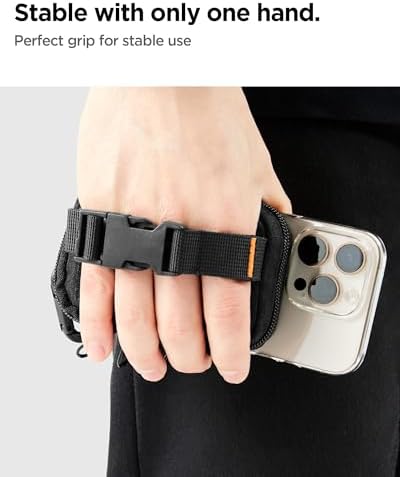 Spigen for MagSafe Wallet Magnetic Pouch Organizer, Snap Zip MagFit