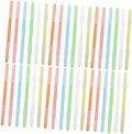STOBOK 36pcs Plastic Loose Leaf File Clips Document Binding Fasteners Paper Binding Clips for Office School School Document Binder Assorted