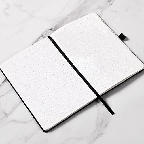Dotted Journal/Notebook - Dot Grid Hard Cover Notebook, 5.3''×8.26''