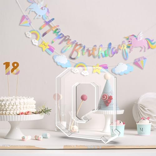 11" Acrylic Letter Charcuterie Tray,Fillable Alphabet & Number Box(Letter Q)