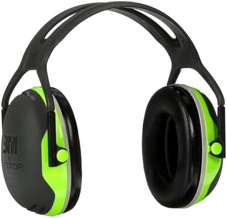 3M PELTOR Hearing Protection Earmuffs, X4 Series Noise Protection, Construction, Manufacturing, Assembly, Sanding