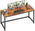 VASAGLE Computer Desk, Steel Frame Gaming Desk for Home Office, 55.1 Inch