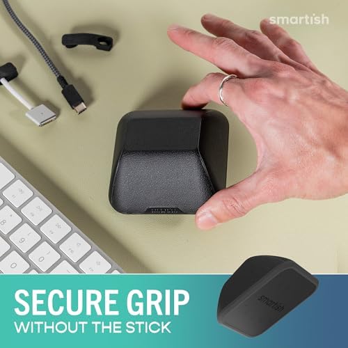 Smartish Magnetic Cord Holder, Cable Wrangler, Nightstand & Desk Organizer