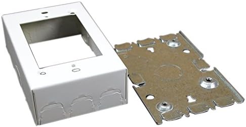 Legrand Wiremold 700 Series Metal Raceway 1 Gang Deep Electrical Box, White
