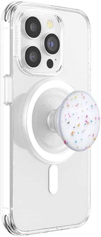 PopSockets Phone Grip for MagSafe, Magnetic Holder- Coco Circus | Removable, For Kindle / Android / iPhone, With Magnet, White, Electronic Accessories, For iPad/Kindle/iPhone/Android
