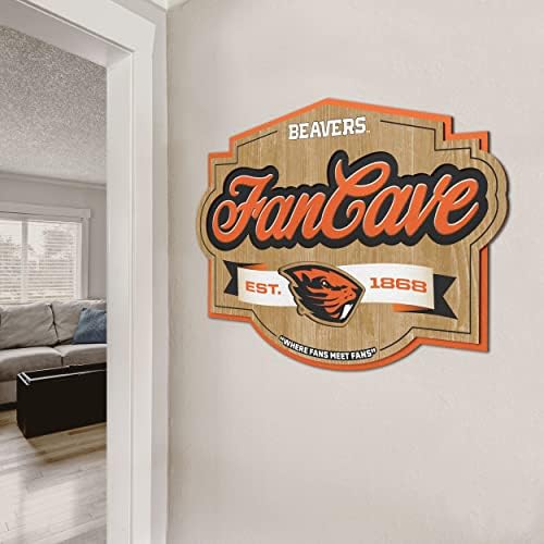 YouTheFan NCAA Officially-licensed FanCave 3D wall art - ready-to-hang, 3D multi-layered construction - floating wall mount design - Perfect fan gift