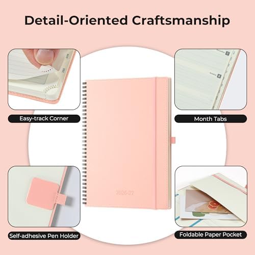 Planner 2026-2027 Daily Daily Weekly and Monthly,11.5"x8.5"