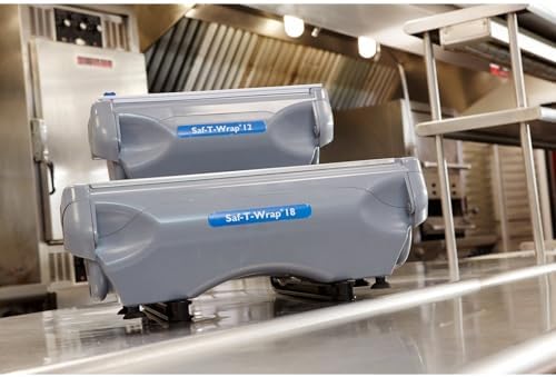 Carlisle FoodService Products SW12 Saf-T-Wrap Foil/Film Dispener for 12" Rolls,Gray